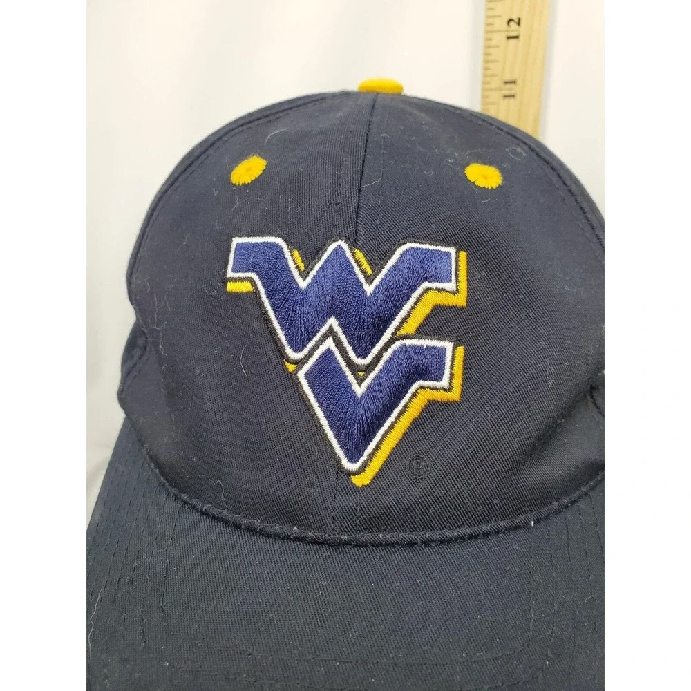 Captivating Headgear West Virginia‎ University Hat Mens Navy Adjustable Snapback